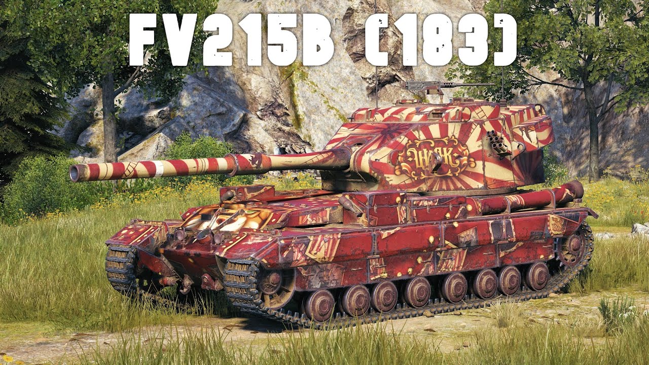World of Tanks FV215b (183) - 8 Kills 10K Damage