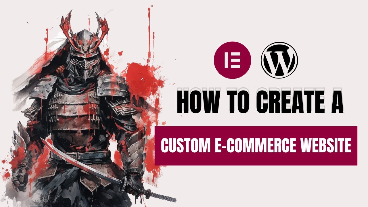How To Create a Custom e-Commerce Website Part 2 | Elementor | WordPress