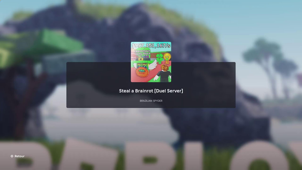 Live Steal Brainrots trade et duel!!!