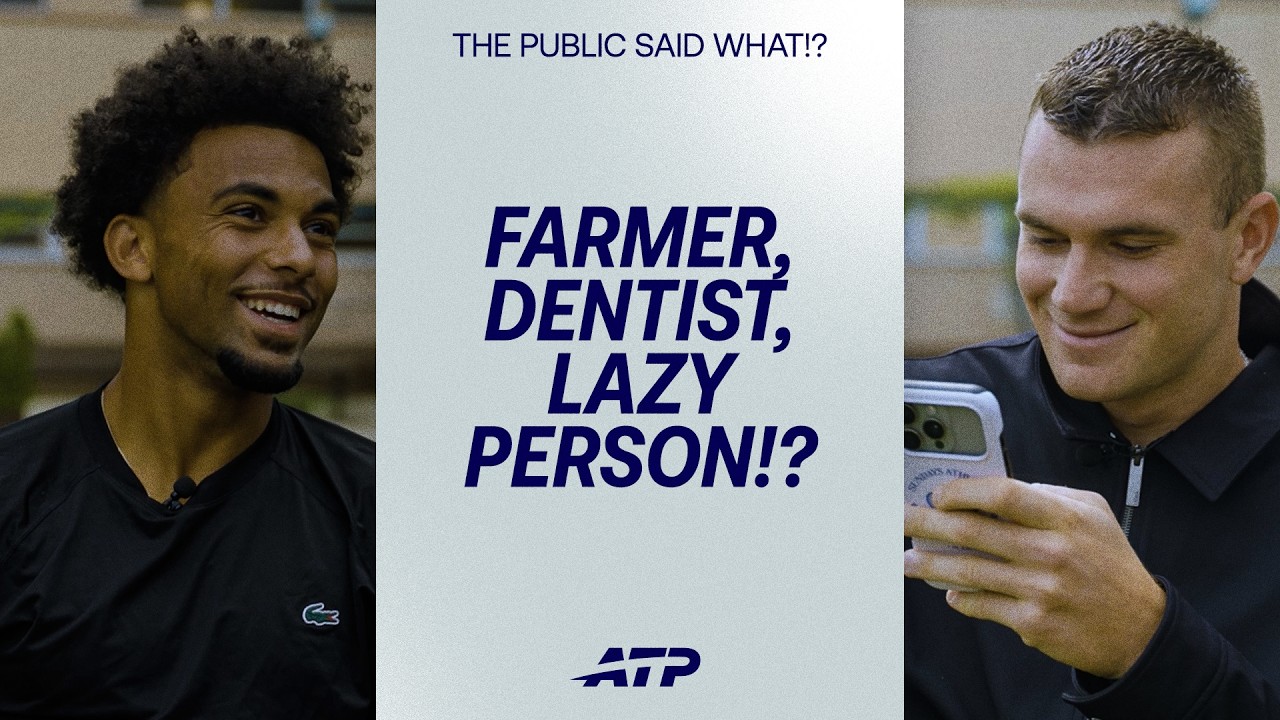 The Public Guess What Pro Tennis Players Do For A Living, With ROGUE Results 🤪