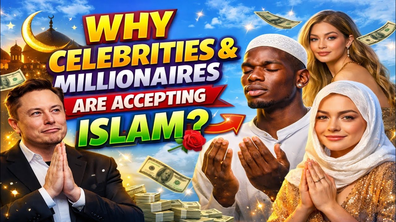 Why Celebrities And Millionaires Are Accepting Islam @GLOBALMYSTERYNEXUS