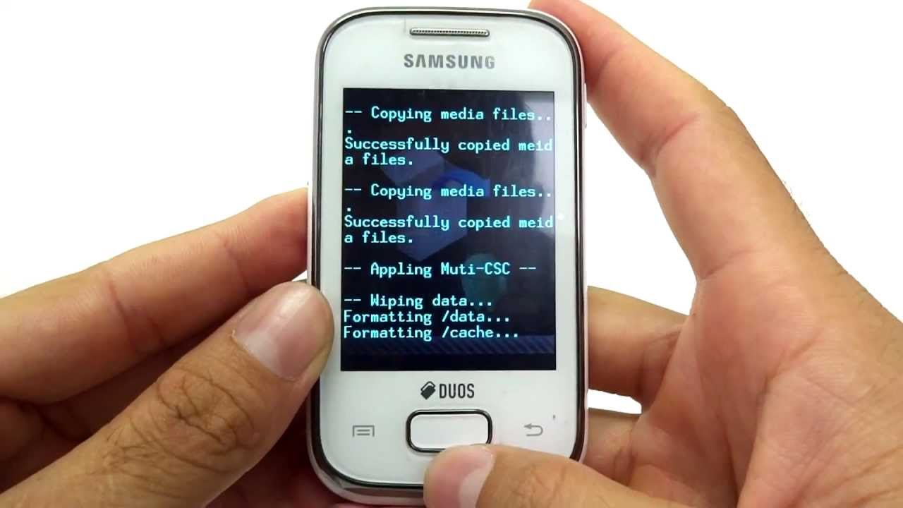 Como Formatar Galaxy Pocket S5302 / S5301 / S5300 || Hard Reset, Desbloquear. G-Tech