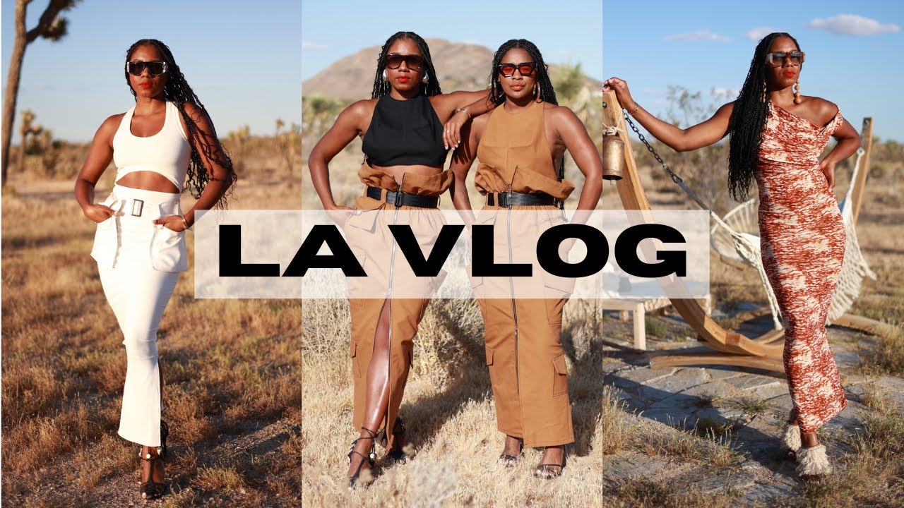 Los Angeles + Joshua Tree VLOG | MONROE STEELE