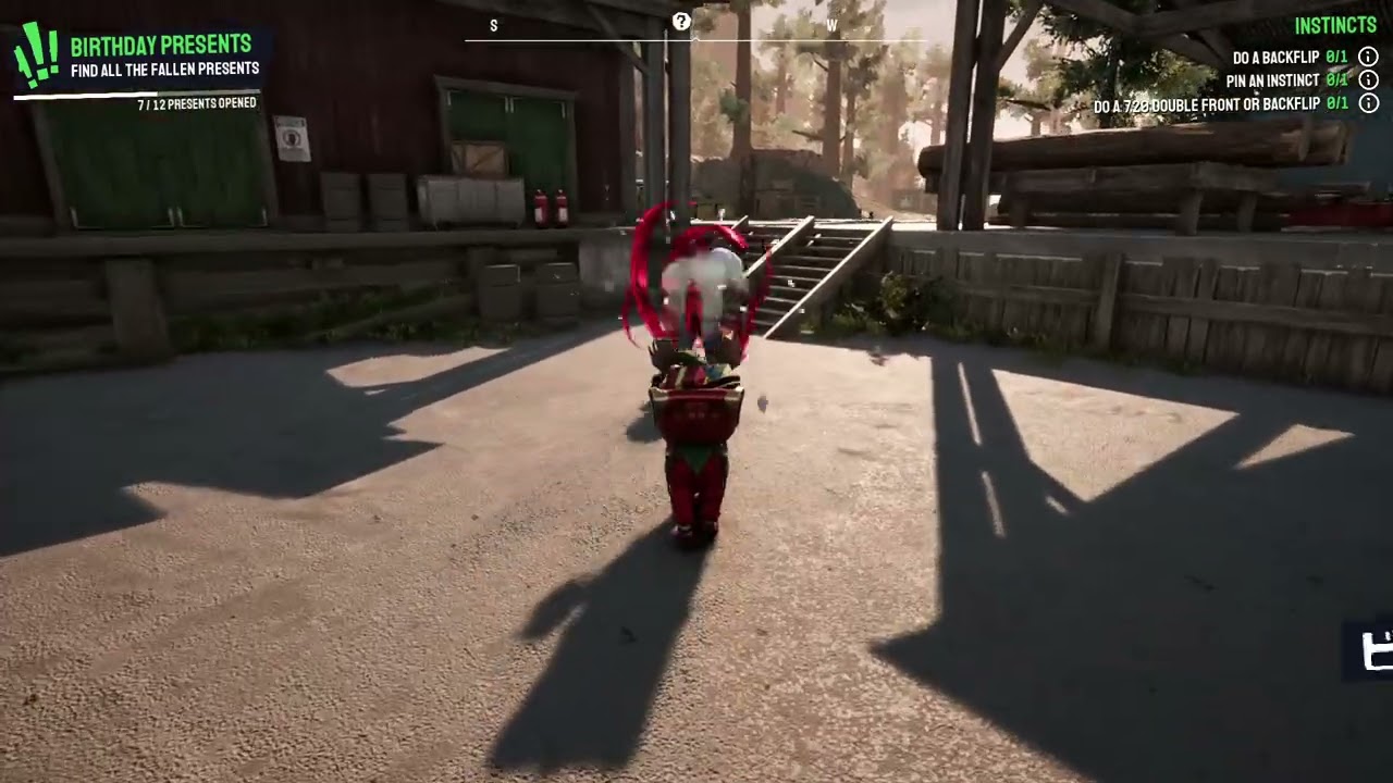 Goat Simulator 3 Christmas gift wrapping