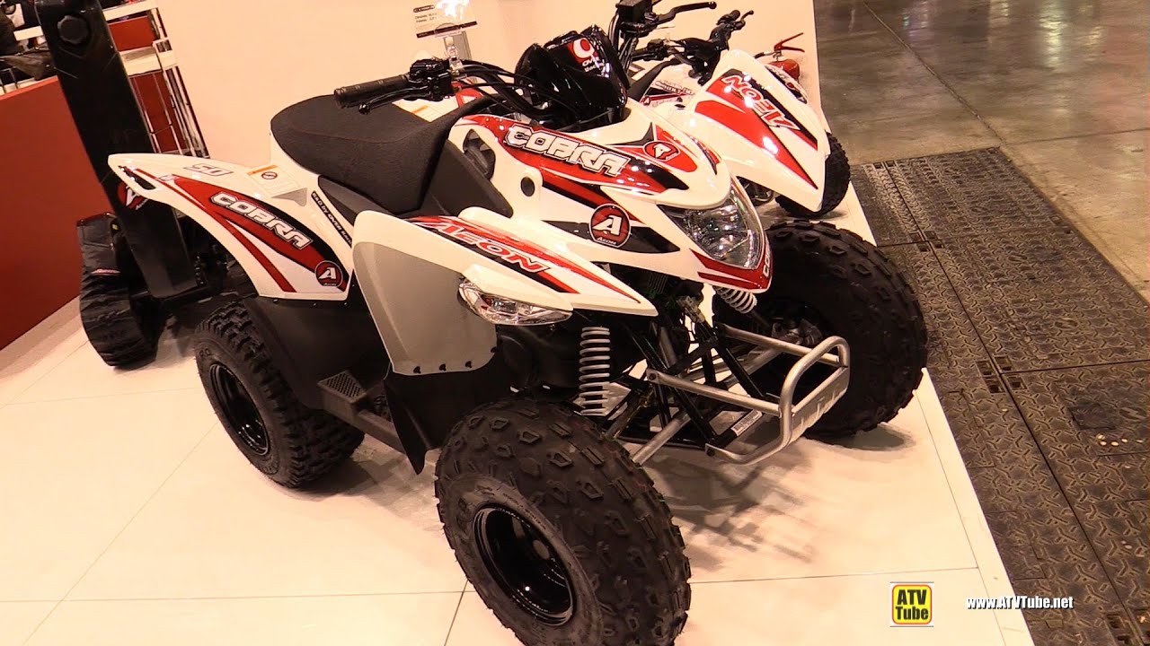 2016 Aeon Cobra 50 Sport ATV - Walkaround - 2015 EICMA Milan