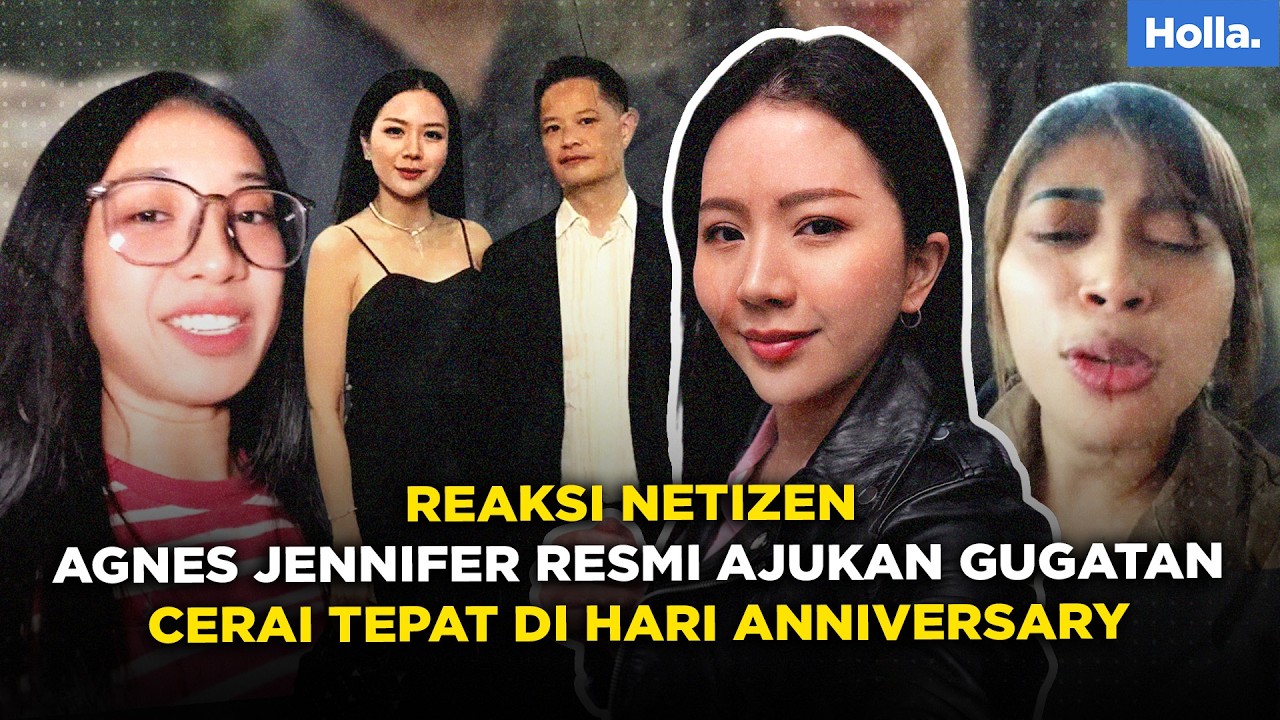 Reaksi Netizen Agnes Jennifer Resmi Ajukan Gugatan Cerai Tepat di Hari Anniversary