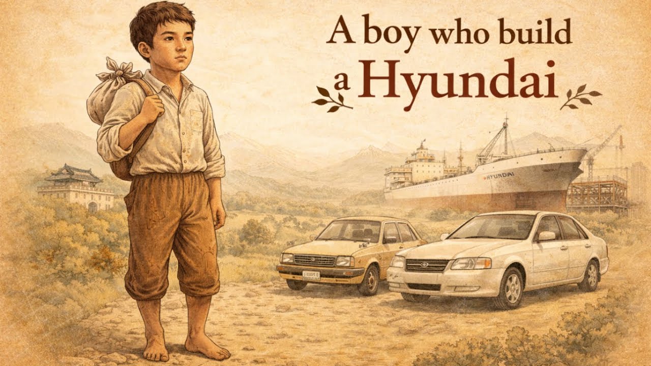 The Boy Who Built Hyundai || A Graded Reader for English Learners – Clear Mind, Better English ✅