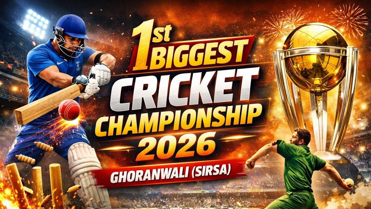 🔴 Live | 5th Day | Ghoranwali (Sirsa) Leather Ball Cricket Championship 2026