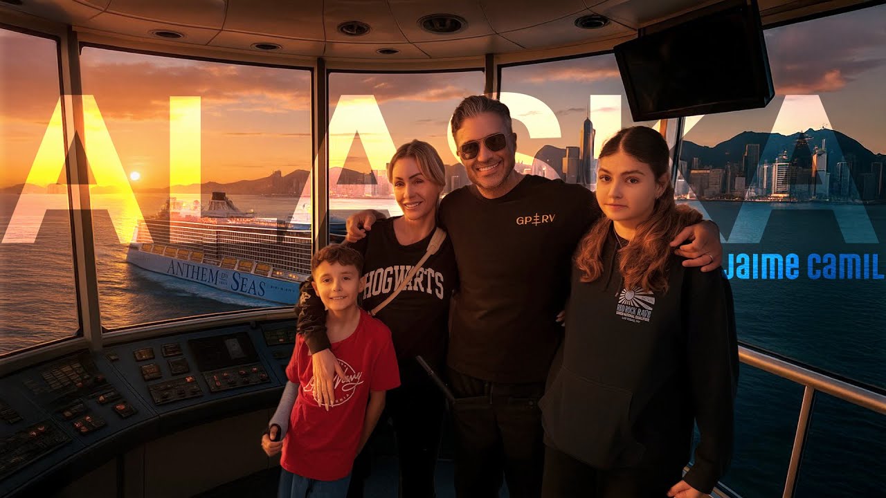 Regresamos a Royal Caribbean para visitar Alaska en el “Anthem Of The Seas” | Jaime Camil