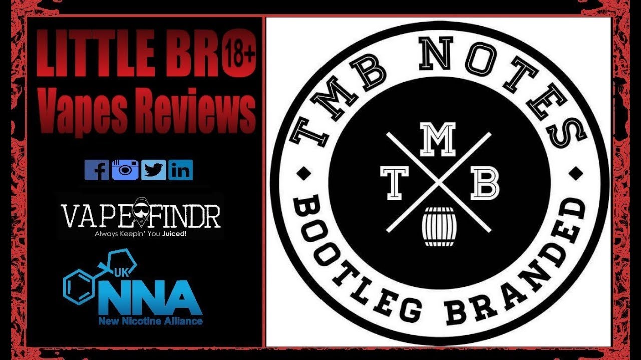 ice mint, green dragon from TMB NOTES by little bro vapes reviews