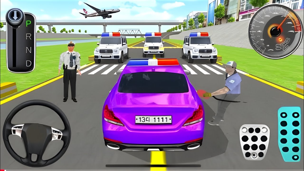 New Purple Mercedes G63 For Parking - 3d Driving Class android game || Car Game#gameplay #cargame