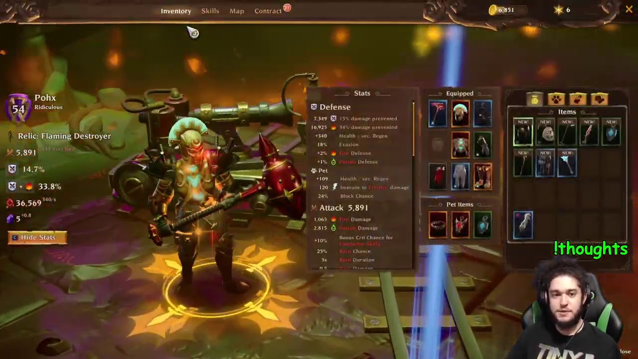 Torchlight III - Endgame Explained ( Gameplay at 