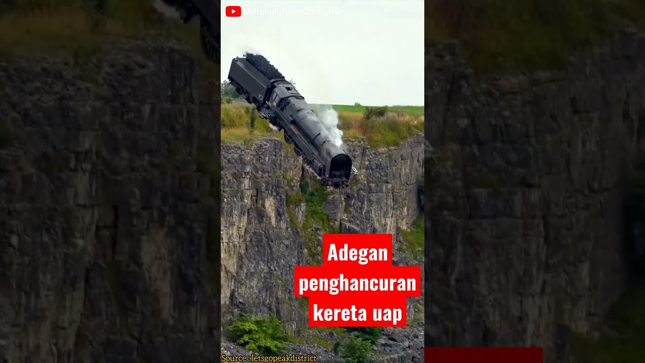 Kereta Uap ini akan dihancurkan!!!