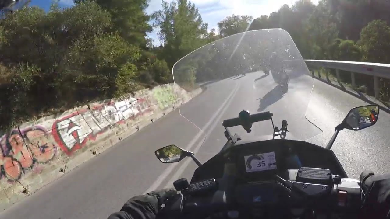 FORZA 750 ΕΚΔΡΟΜΗ ΜΕ HONDA CBX/NX500 HELLAS ΑΝΑΒΑΣΗ ΠΗΛΙΟ