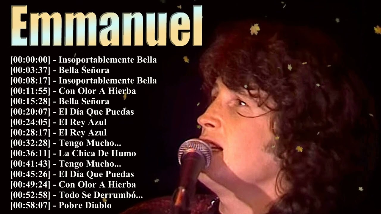 Emmanuel Grandes Sucessos 2026 - As 15 Melhores Músicas | La Chica De Humo E Toda La Vida