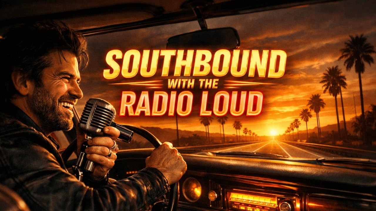 Southbound With The Radio Loud | Highway Blues Rock Driving Anthem | Roadfire Rock Original