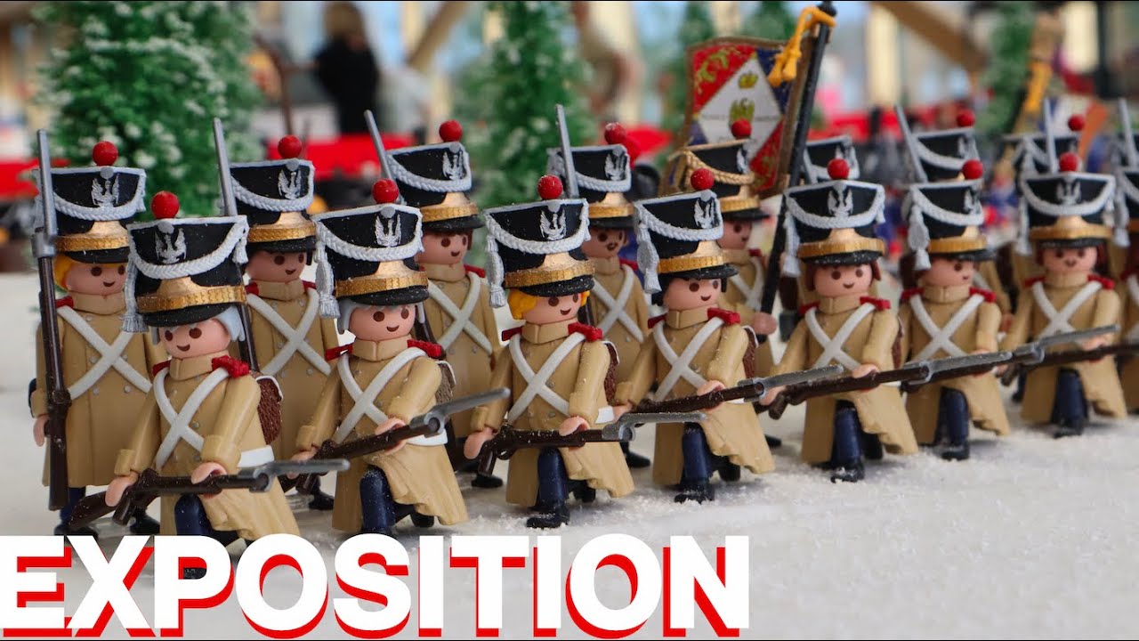 Exposition playmobil INCROYABLE (maison, romain, napoléon)