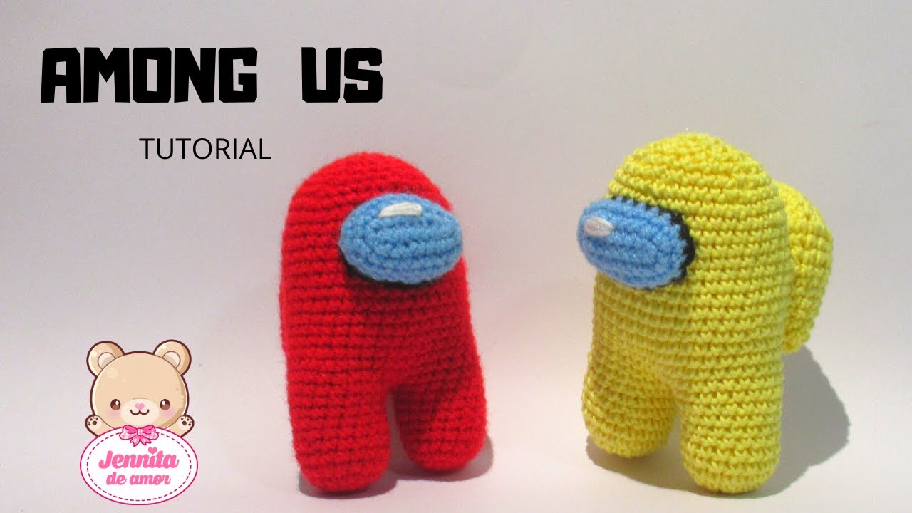 AMONG US Tripulante Tutorial paso a paso Amigurumi