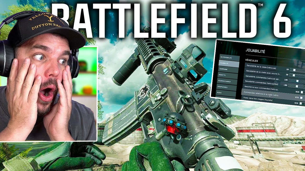BATTLEFIELD 6 - Meilleurs Paramètres MANETTE et GAMEPLAY ! (la M4 est trop forte)