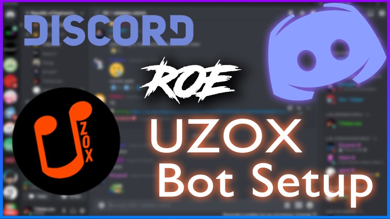 Uzox Bot Setup | New Discord Music Bot | ROE