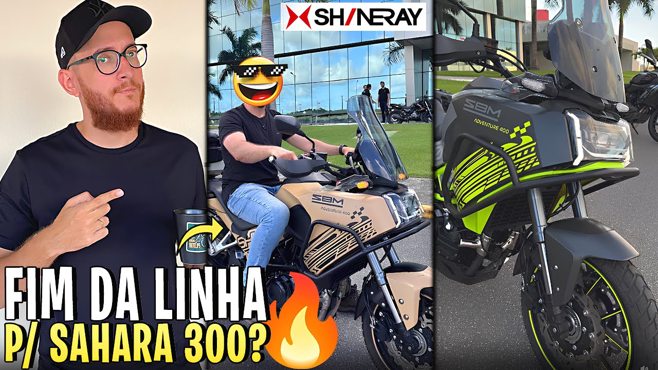 🔥NOVA SHINERAY SBM 400SS ADVENTURE! A MELHOR MOTO CUSTO BENEF&Iacute;CIO PARA VIAJAR?