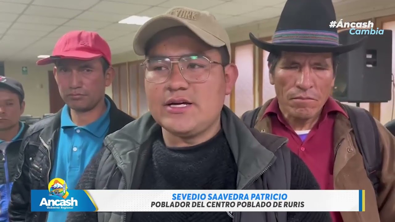 GORE ÁNCASH Y COMUNIDAD DE RURIS LOGRAN SOLUCIÓN DE OBRA PARALIZADA
