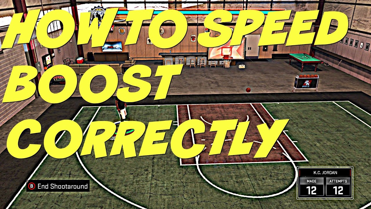 NBA 2K17 | HOW TO SPEED BOOST CORRECTLY | TIPS AND TRICKS