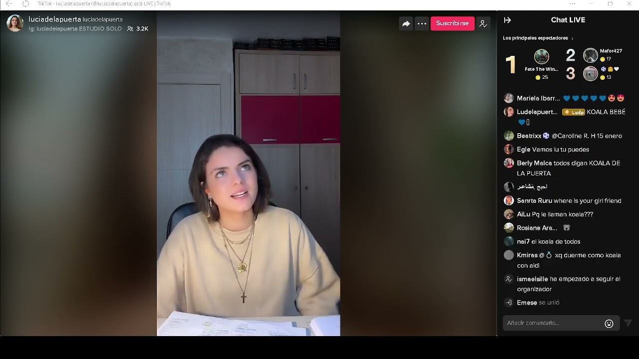 Directo Lucia y Aida 3/01/2023 (Completo)