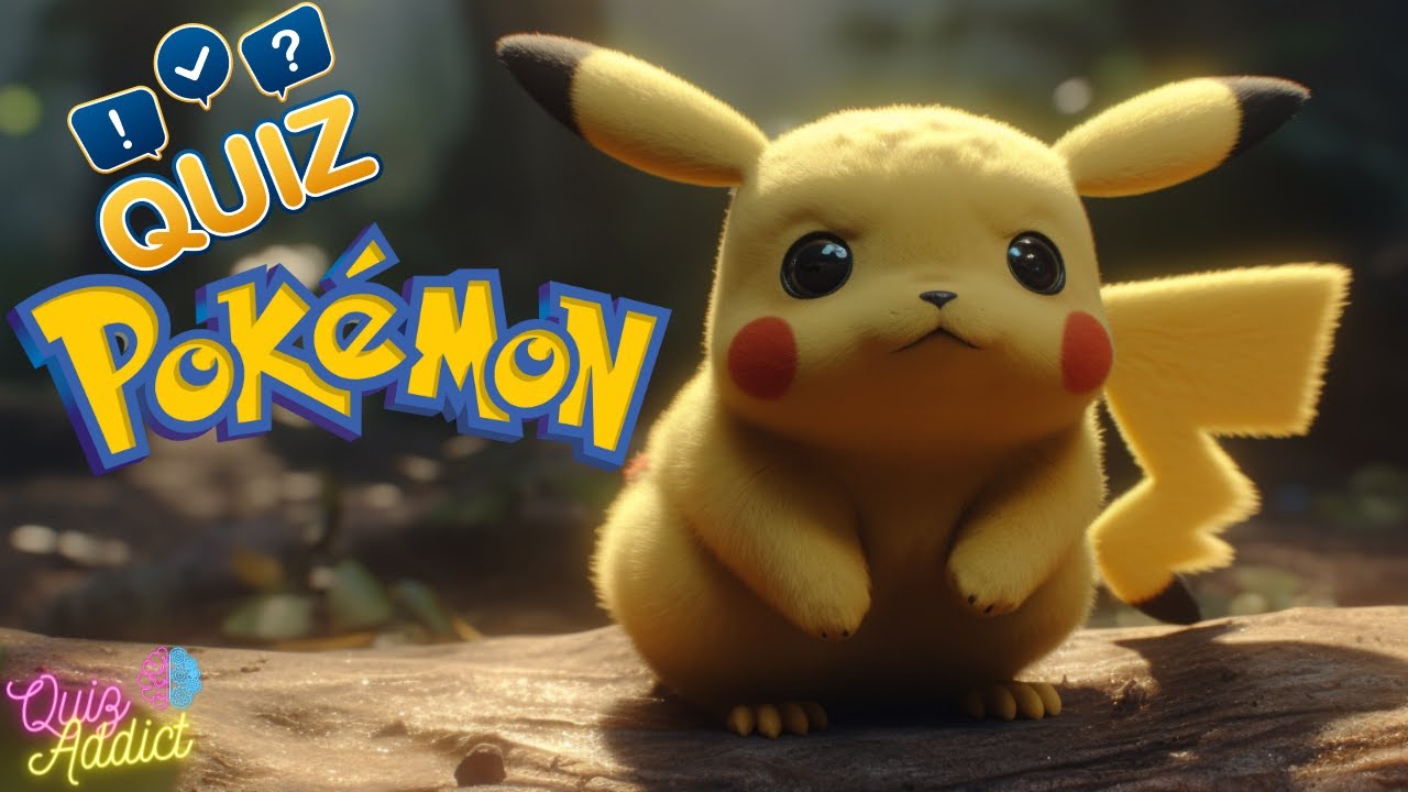 QUIZ: 🛑POKEMON🛑 - Guess the correct answer