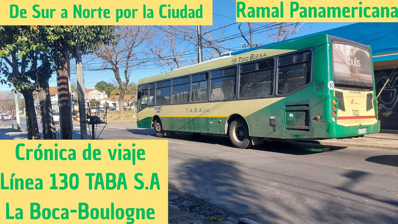 Recorriendo la City porteña de Sur a Norte/ Línea 130/ La Boca-Boulogne #bus #pov #fyp #busologia