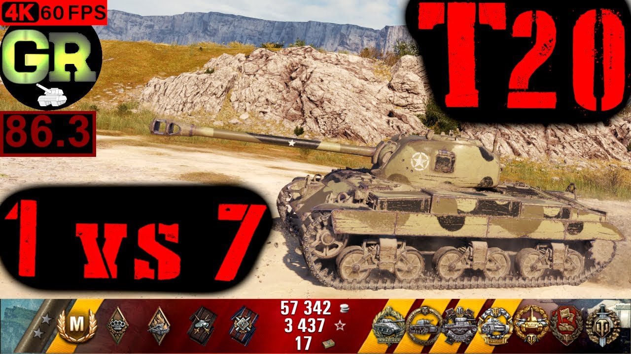 86_World of Tanks T20 WoT Replay - 9 Kills 4.2K DMG(Patch 1.4.0)