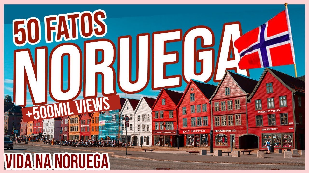 O QUE VOCÊ PRECISA SABER SOBRE A NORUEGA | 50 FATOS SOBRE A NORUEGA | Vida na Noruega 🇳🇴