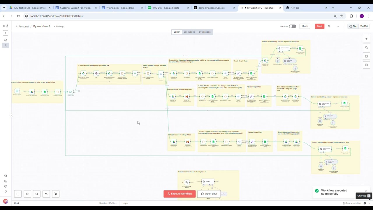 Advanced RAG Bot Automation Built by ML Data House Professional Team