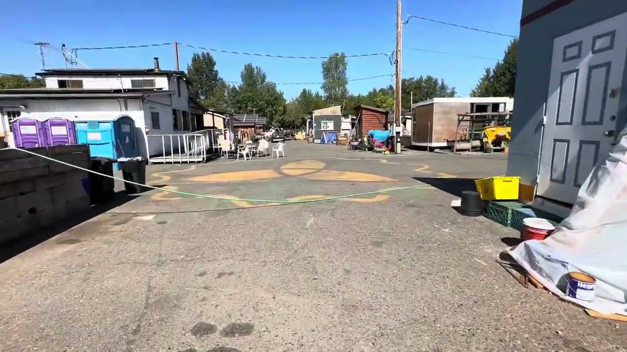 A tour of Dignity Village, a tiny home village run entirely by the homeless.