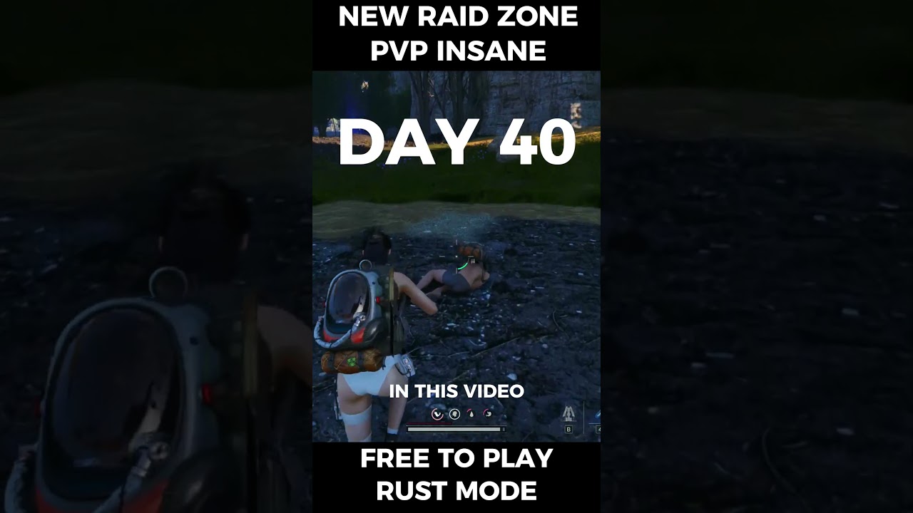 ONCE HUMAN DAY 1 TO 100 SURVIVE RAID ZONE PVP FREE VERSION RUST MODE🥶
