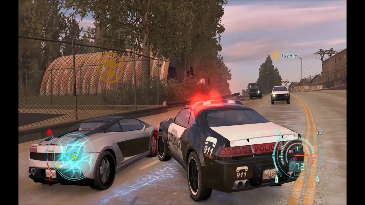 NFS UC State Cruiser Boss Takedowns Remake With Working Cop Lights!