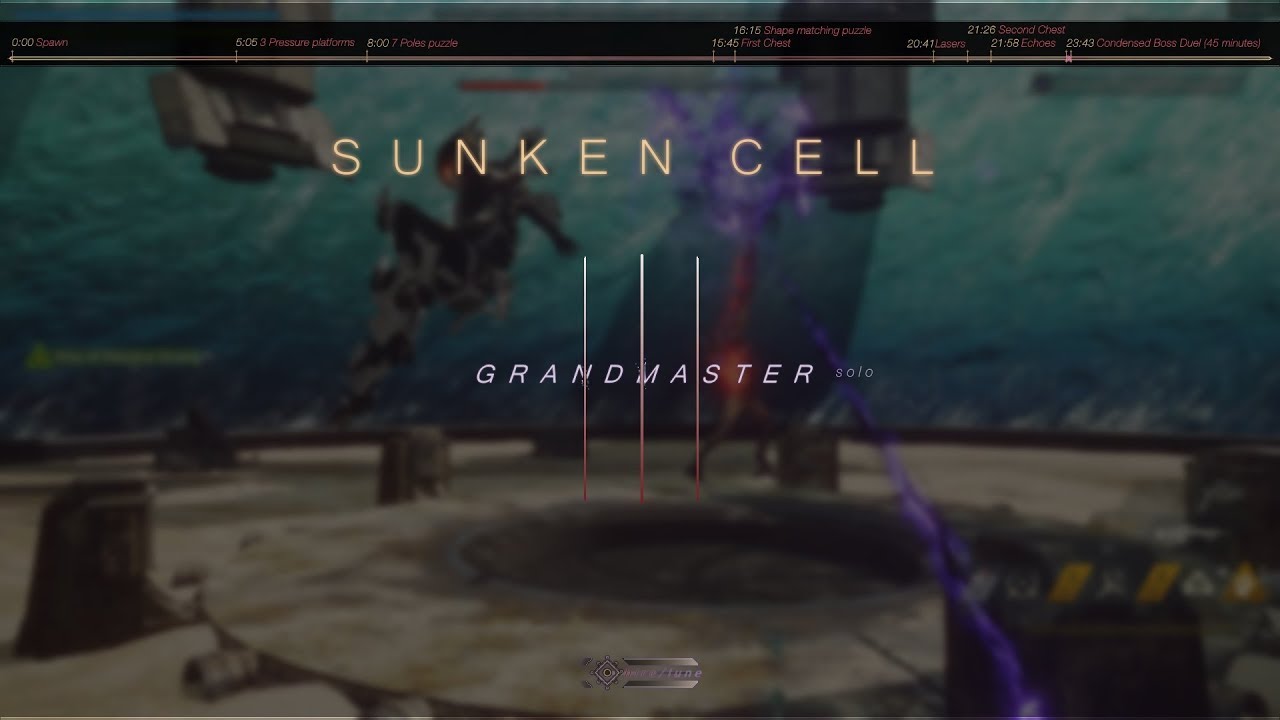 Anthem&raquo; The Sunken Cell, Grandmaster 3 solo