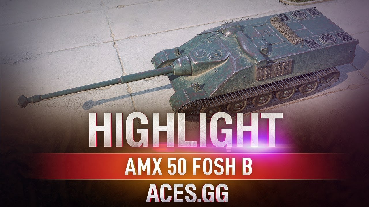 Новый барабан! AMX 50 Foch B в World of Tanks!