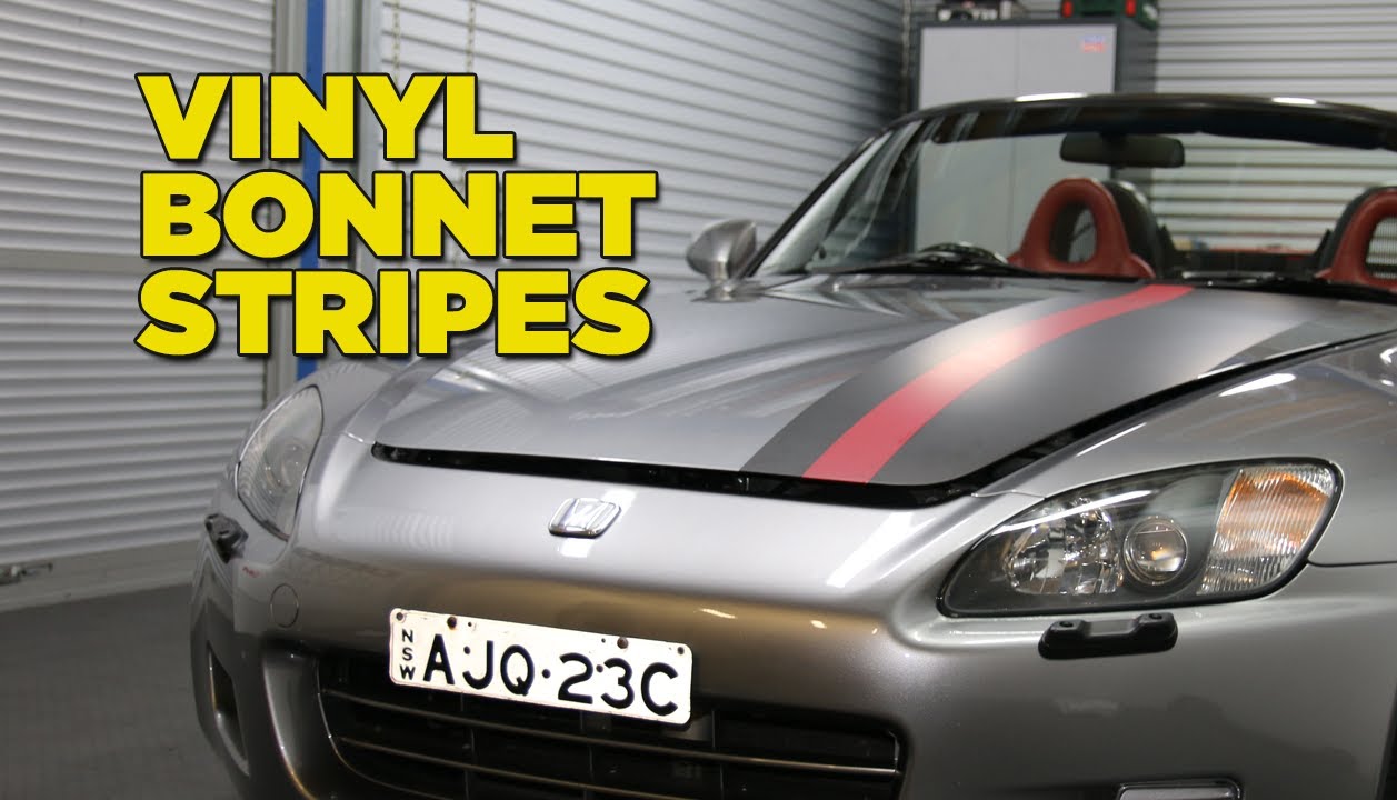 How To Apply Vinyl Bonnet/Hood Speed Stripes