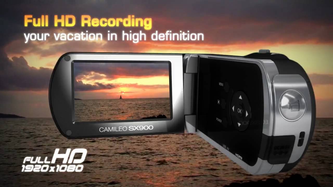 Toshiba CAMILEO SX500 and SX900 camcorders