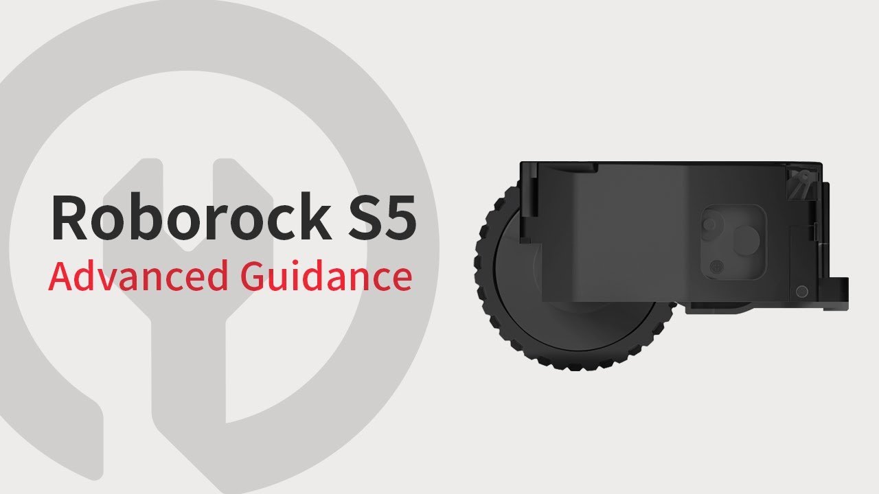 Roborock S5 Advanced Guidance &mdash; Replacement for Left Main-wheel