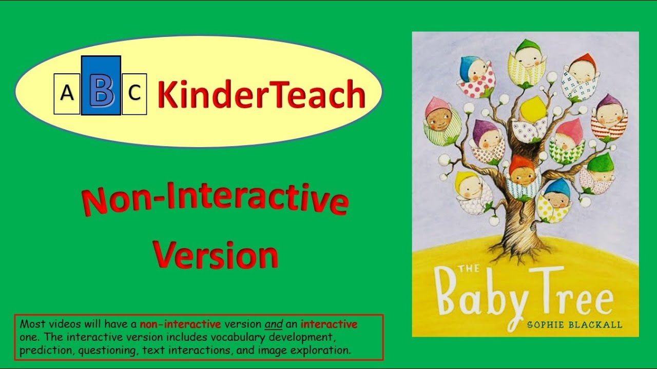 «Детское дерево» — неинтерактивное чтение вслух.