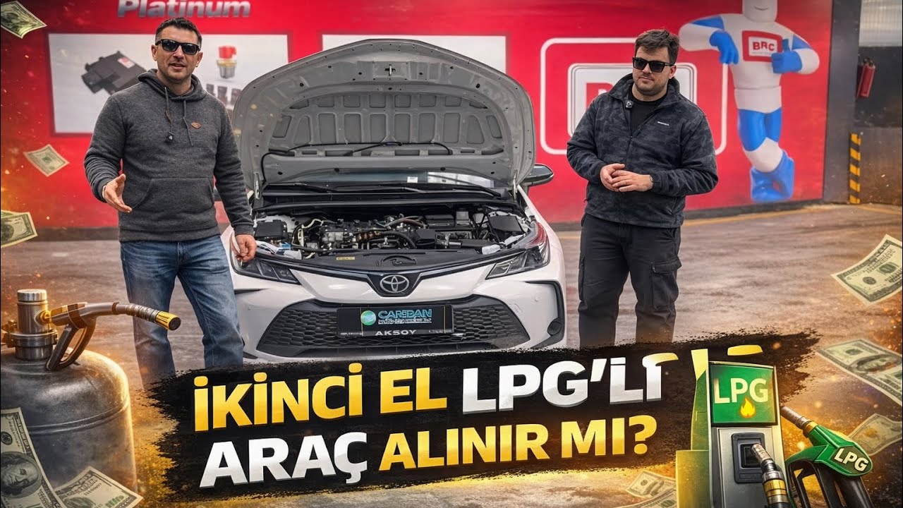 2. El LPG’li Araç Alınır mı  ? Corolla 1.5 LPG