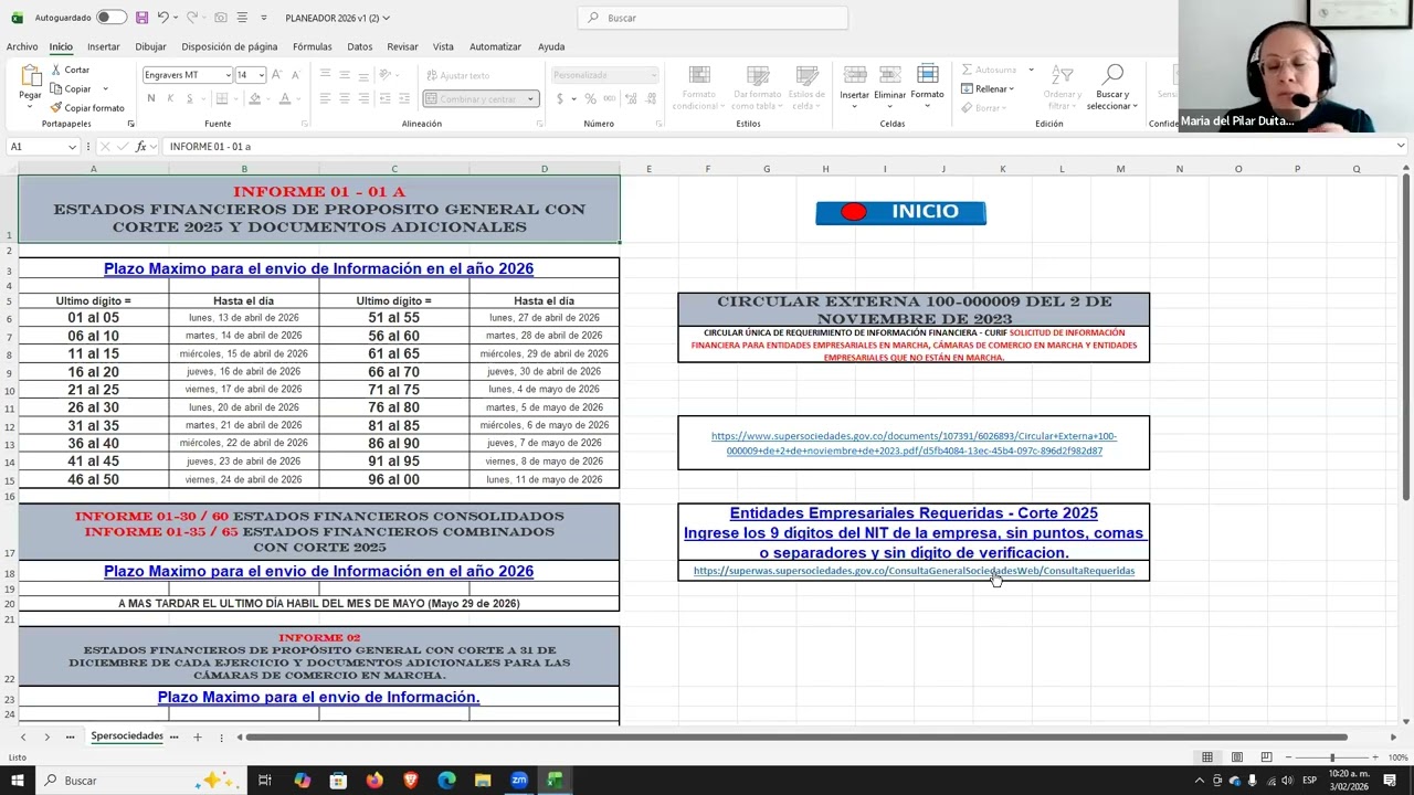 Herramienta estados financieros y planeador contable y tributario