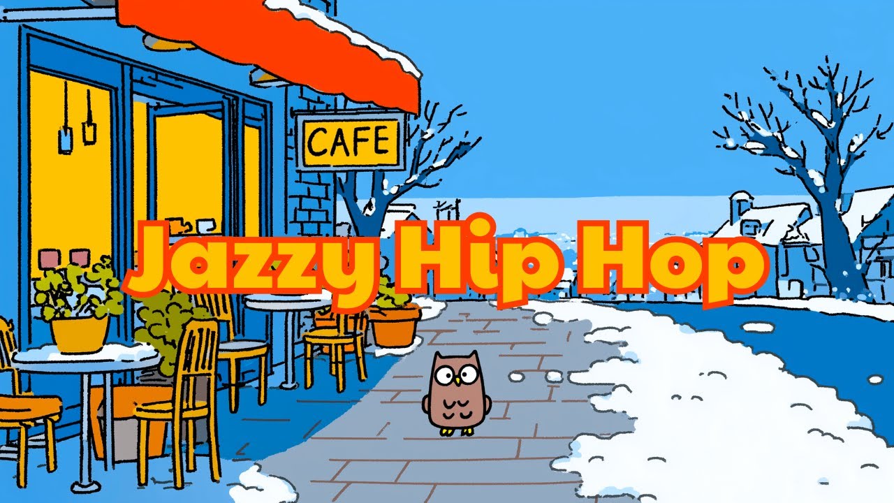 Break a cafe during cold winter | Cozy jazzy hip hop