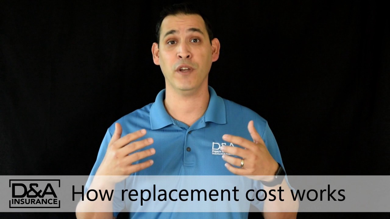 How replacement cost insurance works