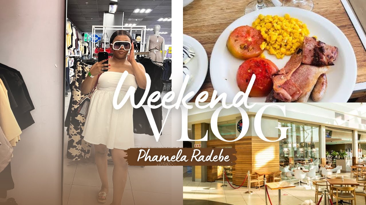 Weekend Vlog| Euro Cafe Buffet 🍱 | Siwelele match date| New address 🔑?| Phamela Radebe