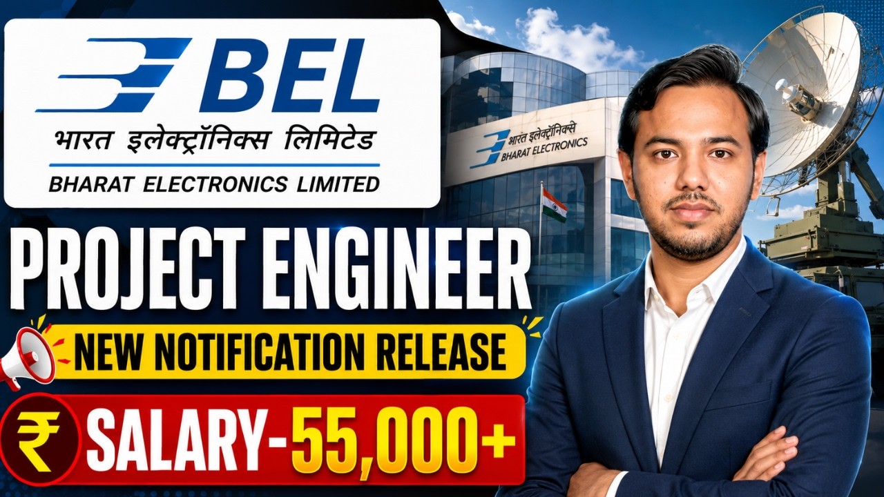 BEL Recruitment 2026 🔥 Freshers Engineers के लिए मौका | Project Engineer Vacancy Details