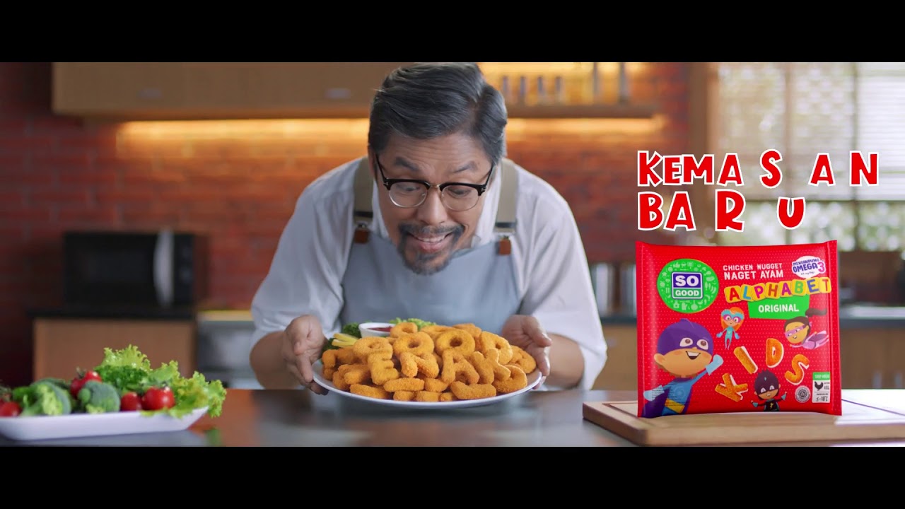 So Good Chicken Nugget Alphabet dan Dinobites Hadir dengan penampilan Baru