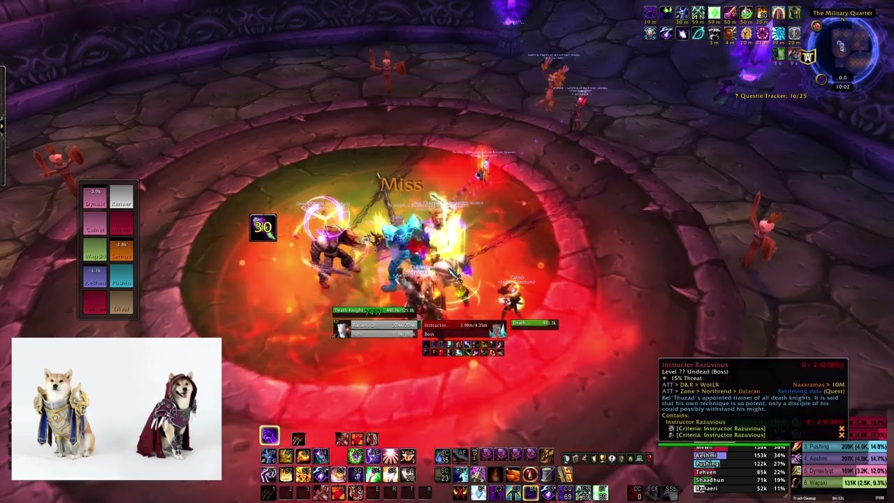 Instructor Razuvious - Shadow Priest - 10 Man
